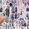 10/30/63pcs Fashion Y2K Domi Girl Stickers Cool Aesthetic Sticker Decoration Notebook Skateboard Phone Cartoon Decals Decoration