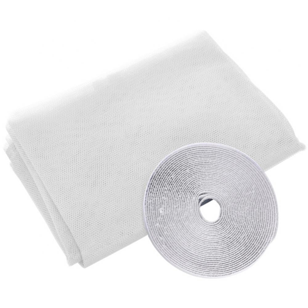 Сетка от насекомых для домашнего окна, защитная сетка от комаров, мух, насекомых, моли, защитная сетка для экрана белый