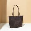 Fashion matte woven bag tote bag large capacity shoulder handbag mommy women's bag retro
