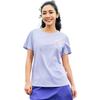 Anta Comfortable Breathable Solid Color Round Neck Versatile Short Sleeve T-Shirt Women T-Shirts Fresh-Purple 962528112-2