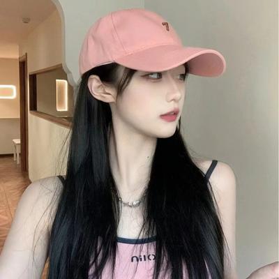 Cotton Baseball Cap Korean Style Cotton Peaked Hat Versatile Embroidered 7 Cap  Outdoor