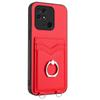 Card Holder Slots Ring Bracket Cover Phone Case For Xiaomi Redmi Turbo 3,Poco F6,Civi 4 Pro,Note 13R Pro,Note 13,Note 12,A3,Poco X6,Poco X5 Pro...