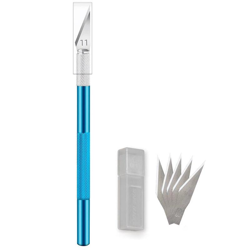 Multicolor Stainless Steel Engraving Knife Blades, Metal Blade, Wood Carving Blade Replacement, Surgical Scalpel Craft Tools,