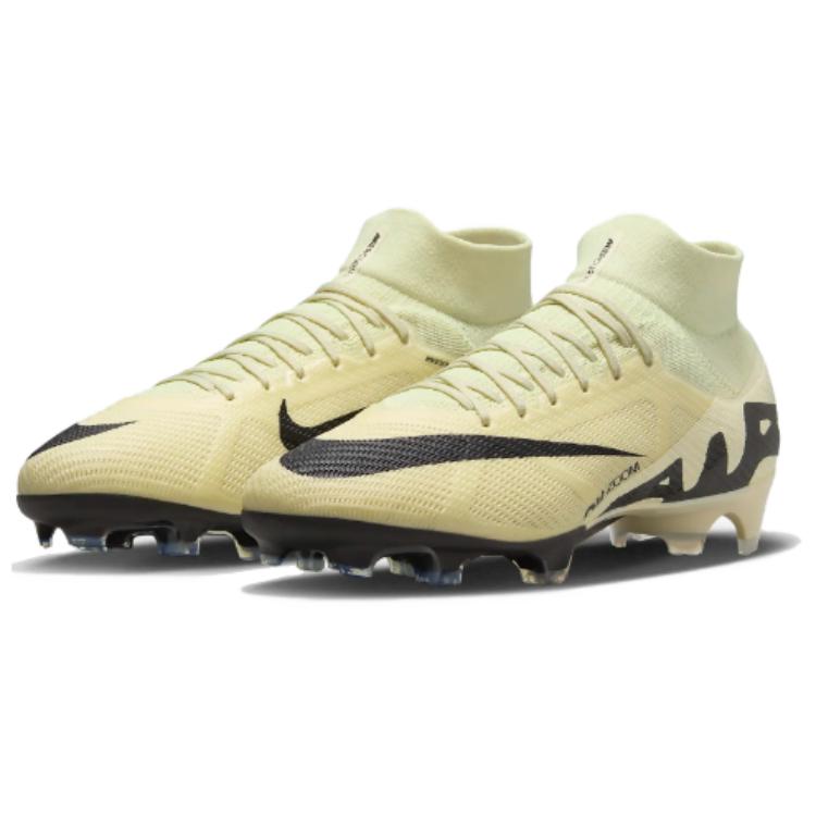 Nike Zoom Mercurial Superfly 9 Pro FG Mad Ready Pack Unisex Sneakers Krem Lemonade Svart DJ5598-700