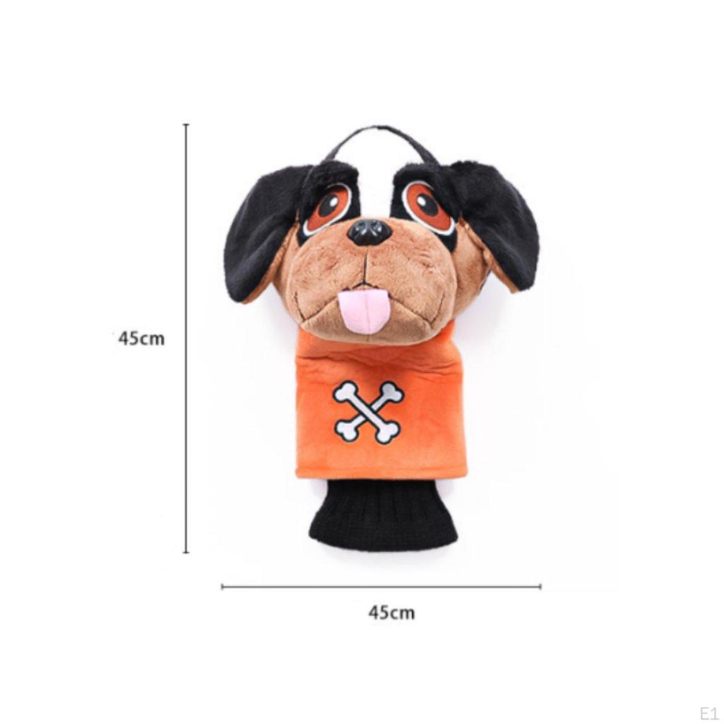SoftTouch Golf wood Headcover Guard Cartoon Club Cover Soft Creature Sleeve for Golfers