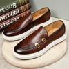 Foreign trade 48 large size men's shoes 2025 popular fashion casual men's shoes British style men's versatile leather shoes
