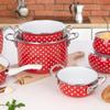 TECKA emaillierter Topf 18 cm, 2 l