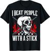 Camisetas New Style LIMITED I Beat People with A Stick Casual Funny Graphic T Shirts Mens T Shirt Women Y2k Clothes