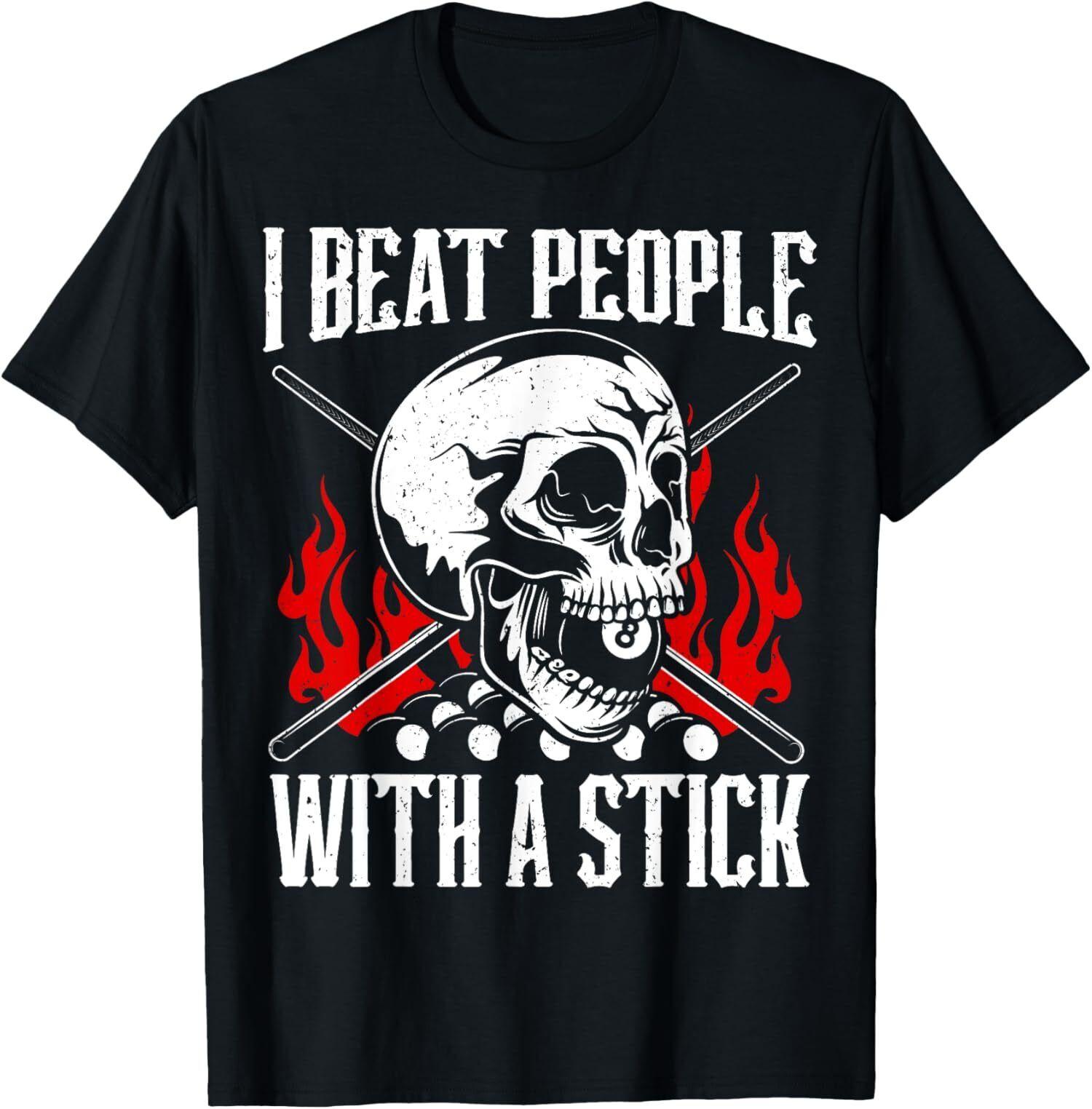 Camisetas New Style LIMITED I Beat People with A Stick Casual Funny Graphic T Shirts Mens T Shirt Women Y2k Clothes S разноцветный