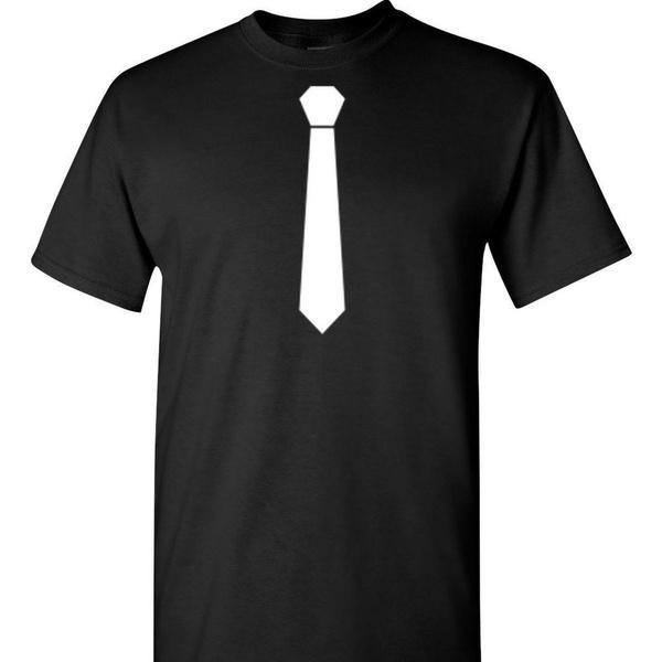 Fake Tie Necktie Funny T-Shirt Tuxedo Wedding T Shirt Tux Bachelor Party Tee XXXXL