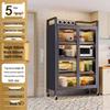 Modern 2-Tier Dustproof Storage Cabinet