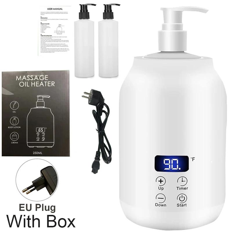 NEW Massage Oil Warmer Digital Lotion Cream Heater 2 Heat Modes Lotion Warmer Fast Heat Lotion Warmer LED Display with Timer