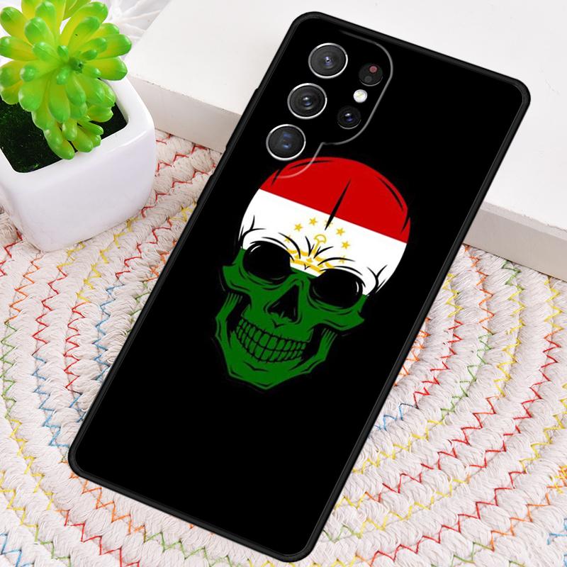 Tajikistan Flag TPU Phone Case For Samsung Galaxy Note 10 Pro S26 S25 S24 S23 S22 Ultra Plus S21 FE S20 Shockproof Cover