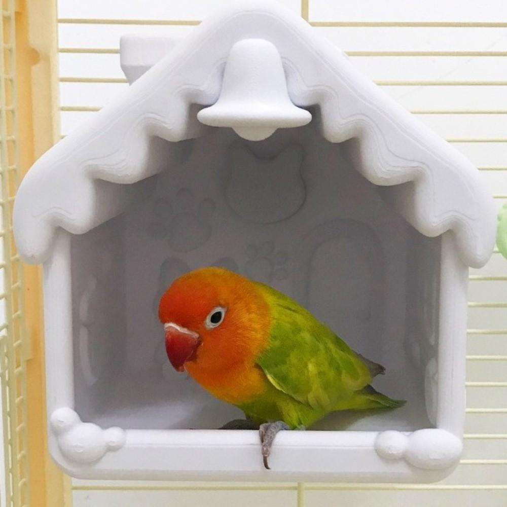 With Pad Bird Breeding Nest Warm Light Bird Nest Cage Parrot Bed House Indoor Aviary