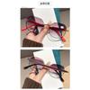 Fashion Ladies Reading Spectacles Anti- Blue-Ray Pc Eye Spectacles Female Luxury Design Double Color Frames Presbyopia Spectacles