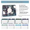 2026 Creative Desktop Calendar Planner: Self-Discipline Check-in, Customizable Ornament Schedule Book