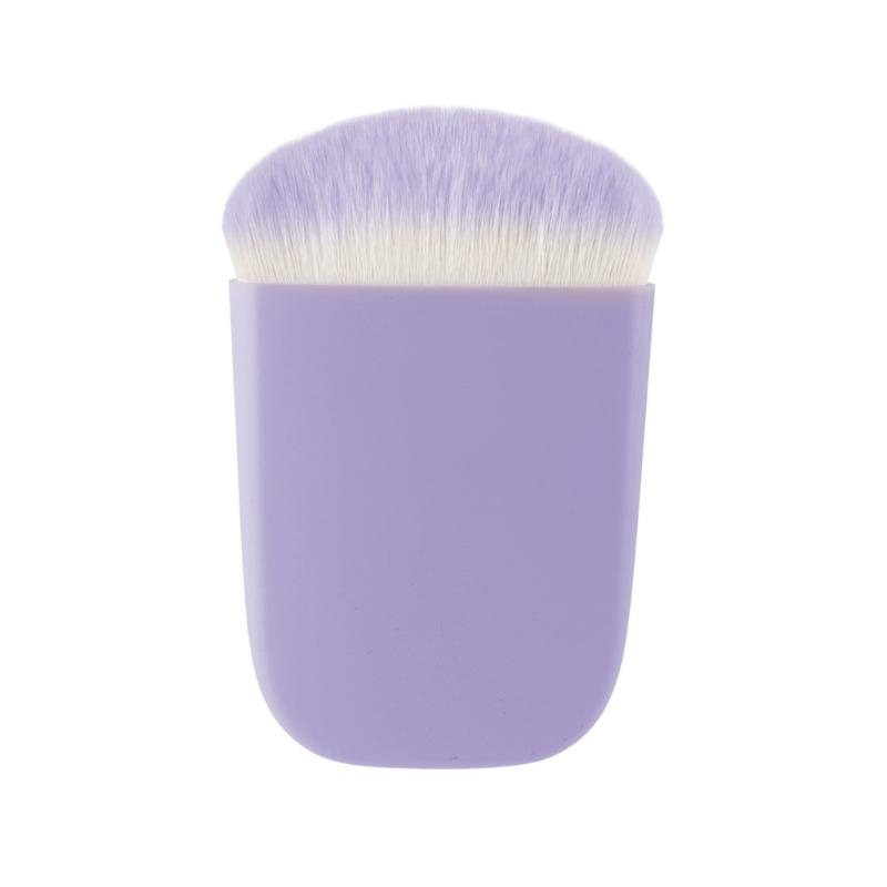 Портативная косметическая кисть для лица с мягкой щетиной для ежедневного использования и макияжа в поездках. Подходит для разных любителей макияжа.