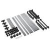 Adjustable Rolling Garment Rack Clothes Storage Drying Hanging Wardrobe Storage Organizer