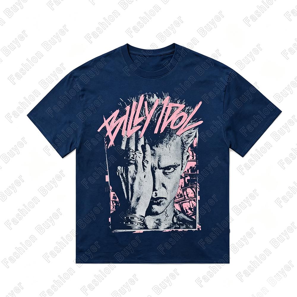 Singer Concert Print TShirt Unisex Short Sleeve Streetwear Oversized Loose Casual Harajuku Short Sleeve Retro s Merch