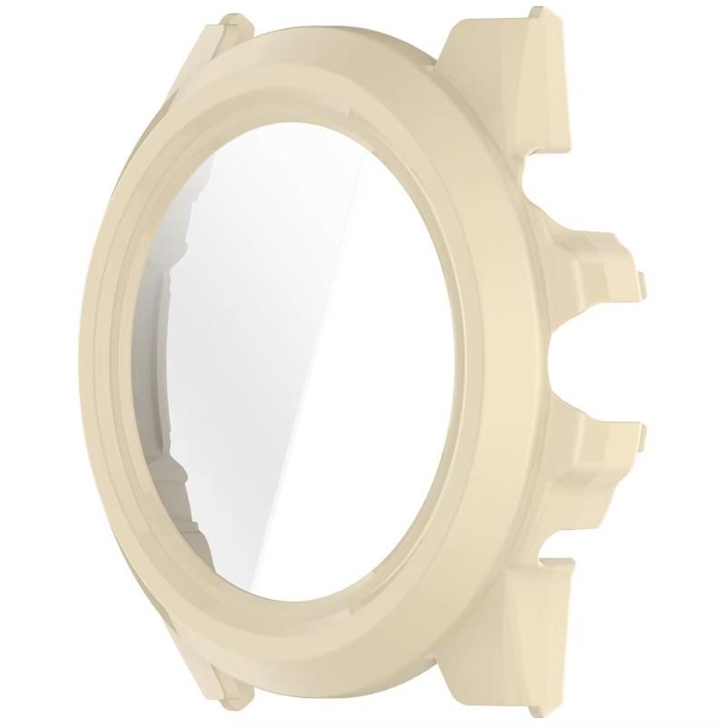 2 In 1 Case For Ticwatch Atlas Full Screen Coverage PC Hard Cover With High-quality Tempered Glass