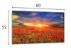 Glass Hob Protector 80x52 Poppies