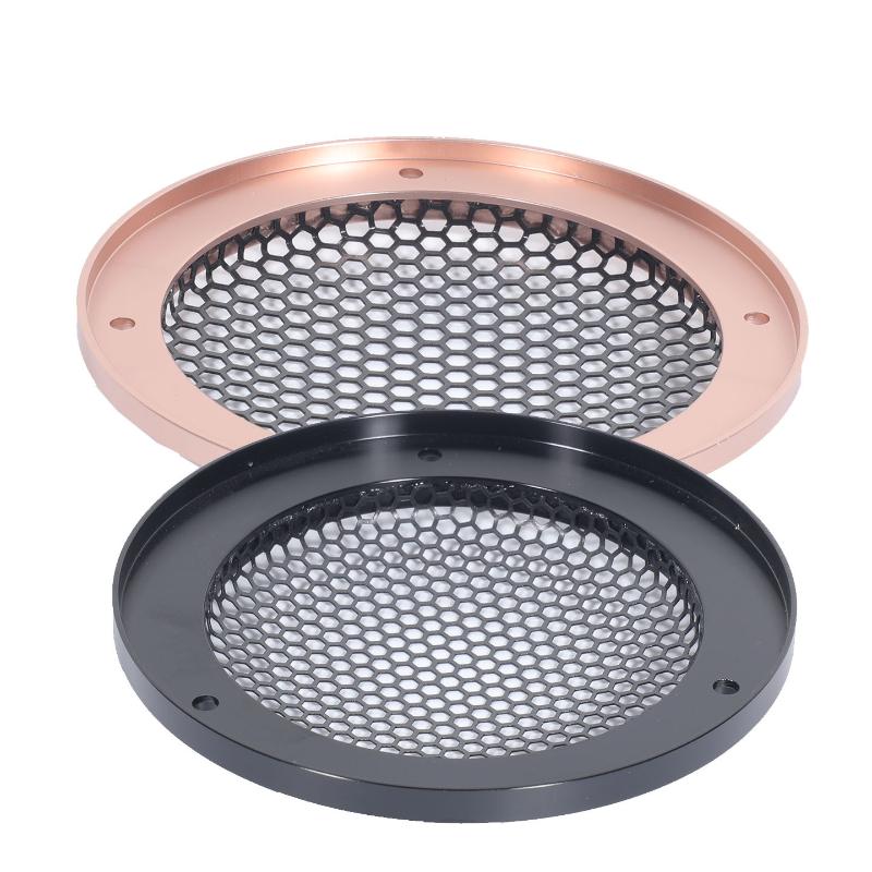 1.5 Inch Hifi Car Tweeter Protective Grill Mesh Lightweight Aluminum Treble Head Speaker Cover for Car Refit