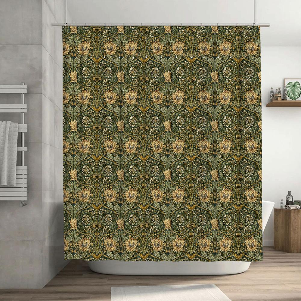 Tenda da Doccia Famiglia Personalizzata con Foto Personalizzazione per Arredo Bagno – 20X71 Pollici