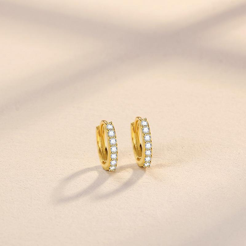 

Иглы для ушей Новые застежки для ушей Японские и корейские серьги Бриллиант Циркон Модные и изысканные популярные серьги-гвоздики