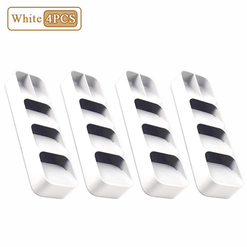 Multi-purpose Cutlery Storage Tray Cutlery Fork Spoon Compartmentalized Organizer Kitchen Drawer Categorized Storage Boxes