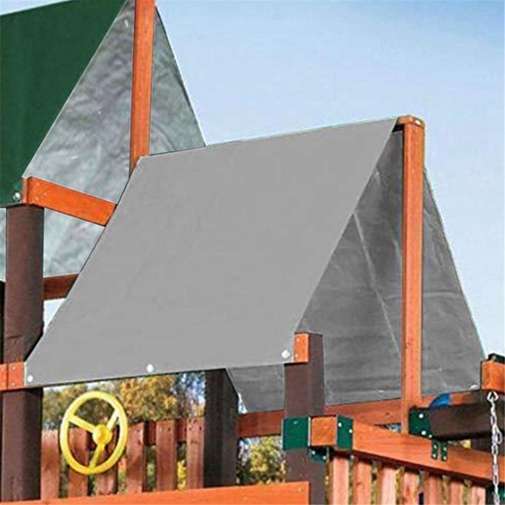 GonetrePlayground Replacement Canopy Roof Canopy Cover Replacement Tarp for Kids Playground 52in x 90in Proof Swingset Shade Canopy (1)