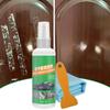 Adhesive Removal Spray 100ml Car Sticker Cleaning Agent With Scraper Label Glue Cleaner Spray For Wood Ceramic Vehicle Home
