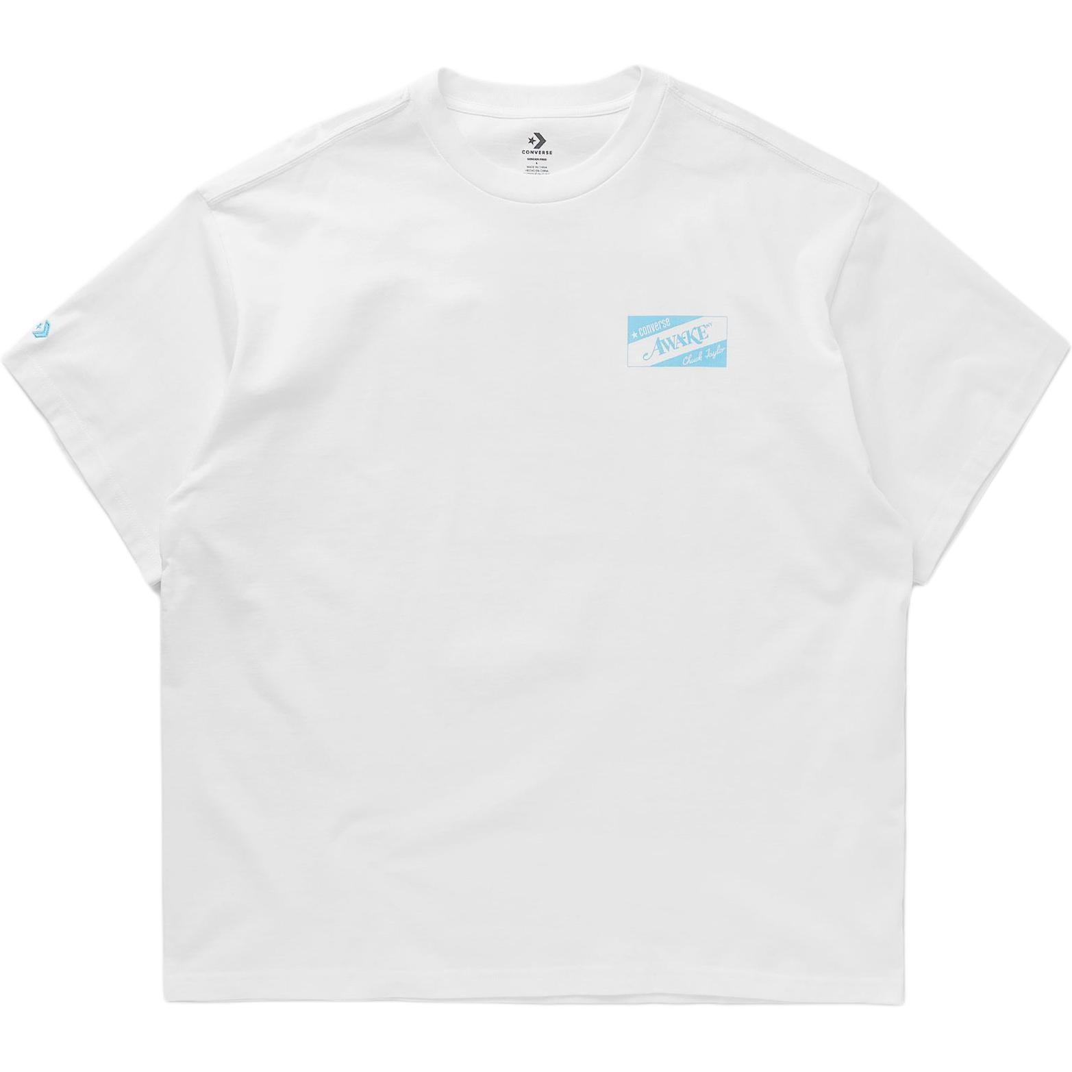 Converse x Awake NY Jersey T-Shirt Asia Sizing  White  Men s 10026482-A01 L