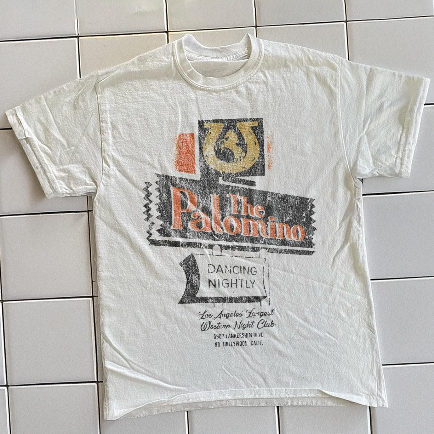 90s The Palomino Hollywood Promo White T-Shirt XXL S