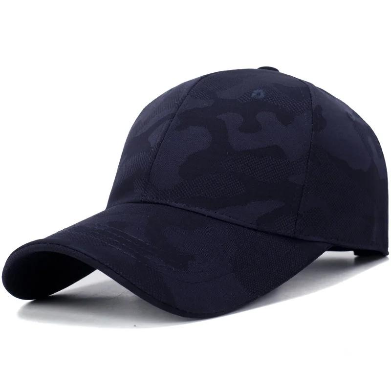 Unisex Simple Camouflage Baseball Caps Spring and Autumn Outdoor Adjustable Casual Hats Sunscreen Hat Sports Golf Cap
