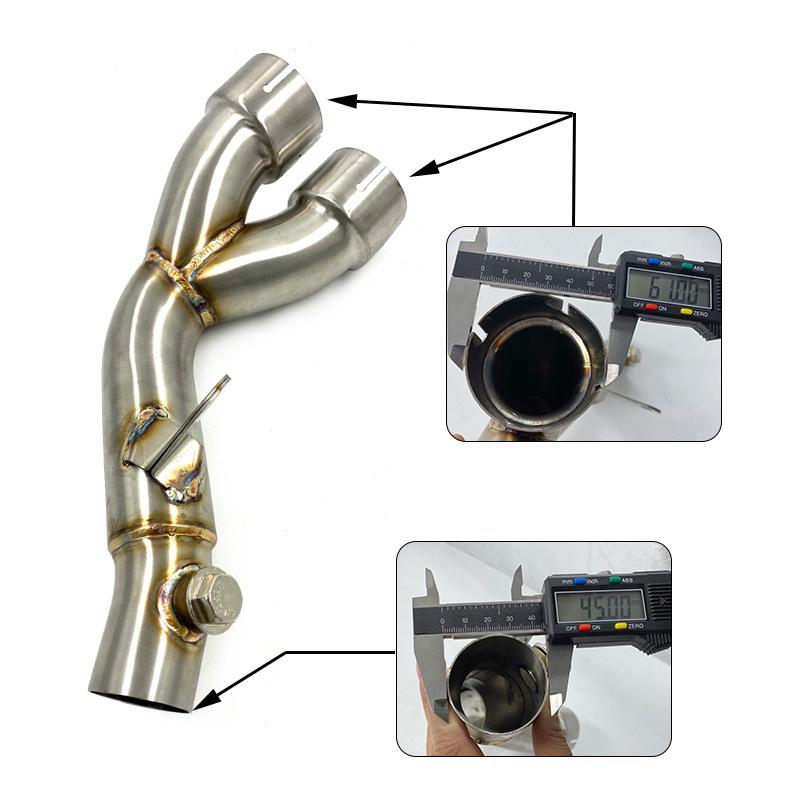 YZF-R6 06-20 Mid-Section Exhaust Mod: Remove Back Pressure Drum & Catalytic Converter.