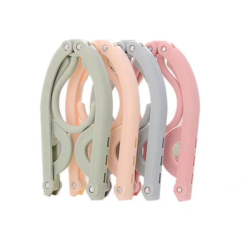 Foldable Clothes Hanger for Travel, Business, Dorms, and Home - Portable Drying Rack for Underwear and Socks