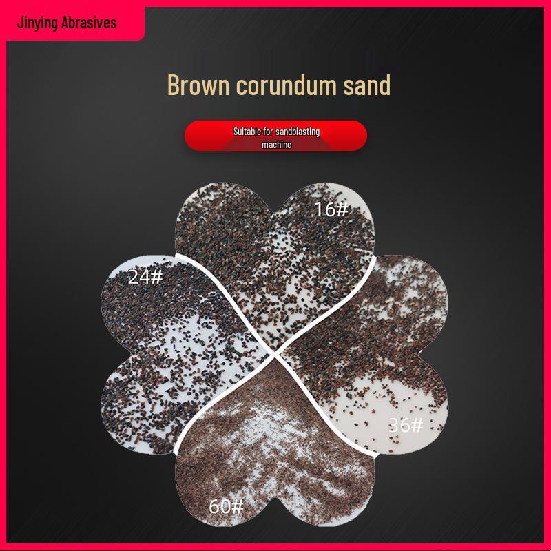High Hardness Brown Fused Alumina & Silicon Carbide Sand for Sandblasting Machines