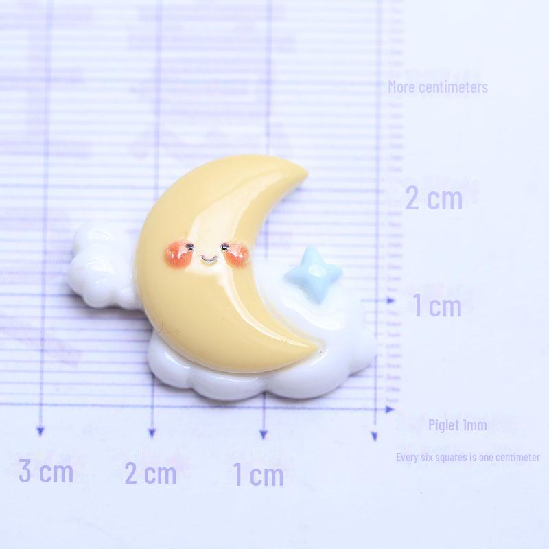 DIY Stickers: Clouds, Sun, Moon, Stars, Rainbow for Shoes, Phone Cases, Pencil Cases & More.