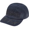 Leather Applique 6-Panel Navy