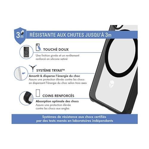 Coque téléphone - Forcecase - FC Air Frost - Galaxy S25+ - 50% plastique recyclé - Compatible MagSafe
