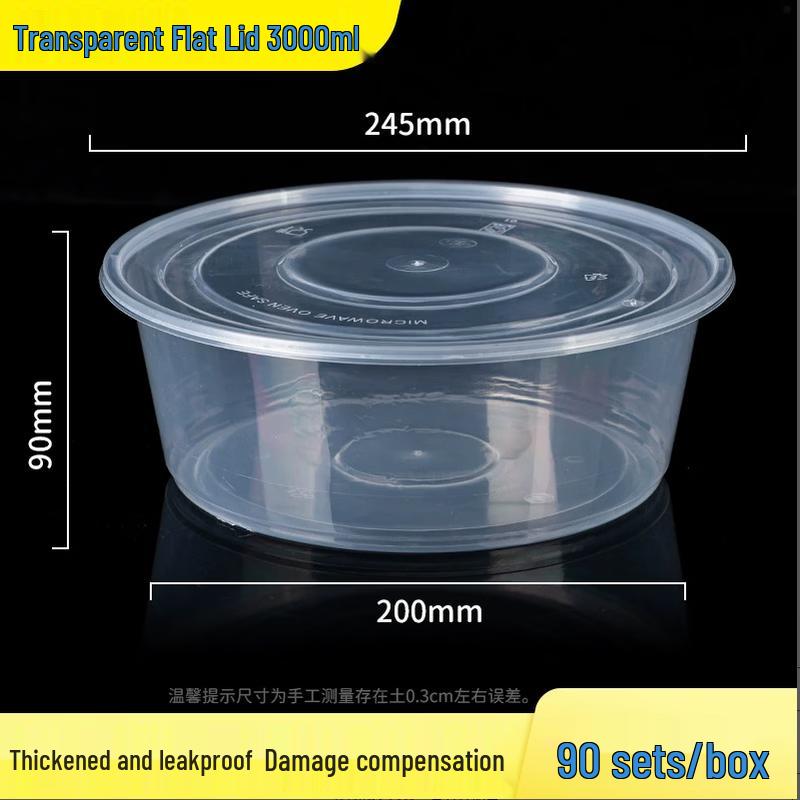 Disposable Plastic Food Containers