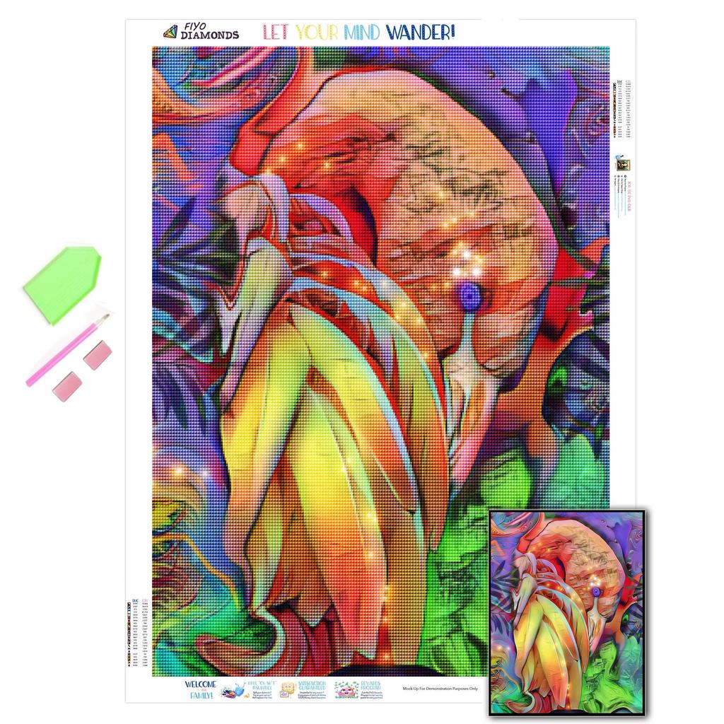 Diamantová výšivka Bird Full Square Nový příchod 3D DIY Diamantová malba Abstrakt Brutální zvíře Obrázek kamínkového stehu Cross Wall Art