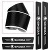 Car Sticker Car Door Sill And Trunk Decoration Protection Sticker Suitable For Skoda Octavia, Superb, Rapid, Fabia, Kodiaq, Karo   NL6
