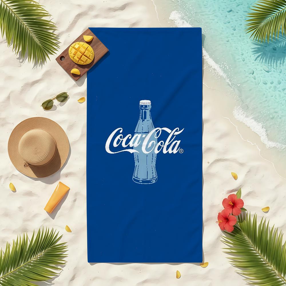 Cool C-CocaES Fashion C-colaES Towel Soft Pool Gift For Travel Gym Shower Camping Quick Dry Sports Beach Towels