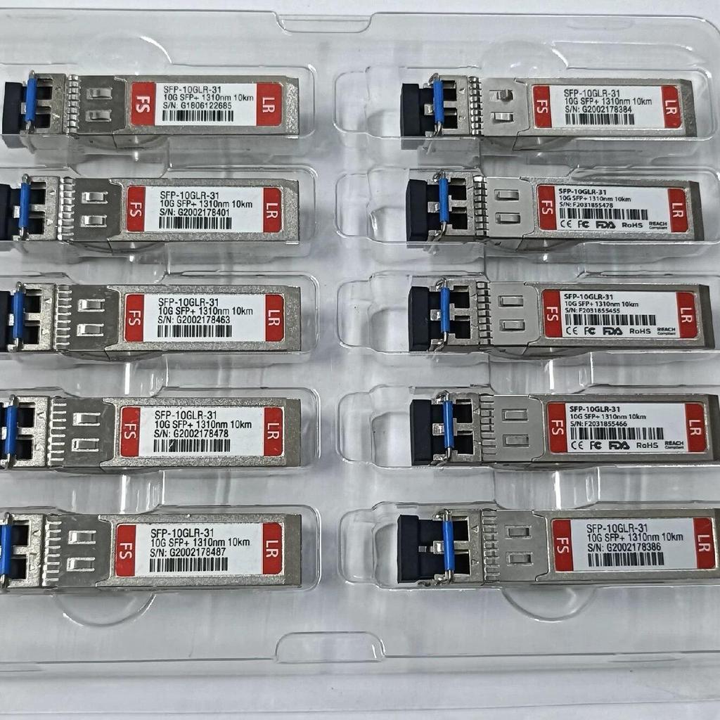 Feisu SFP+ 10G 1310nm 10KM Dual Fiber SM Industrial Module