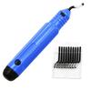 1 Set Fixed Handle Plastic Burr Pocket Knife Scraper+10Pc  Blades Trimming Neaten Deburring Head Cutter 3D Tools