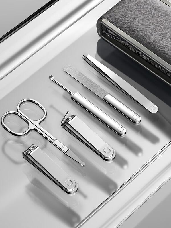 SEESOO 6-Piece Nail Clipper & Manicure Set