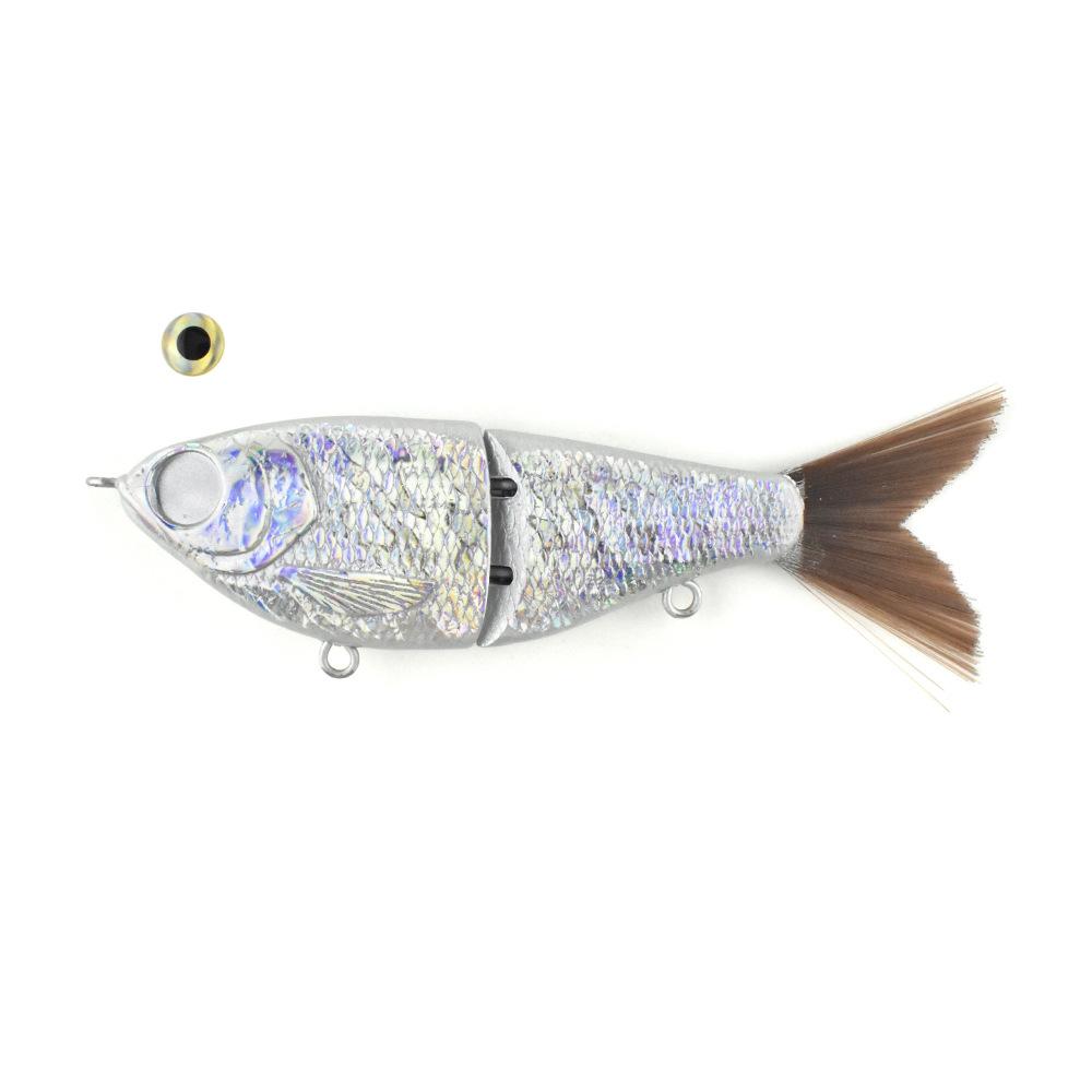 120Mm/16.1G Multi-Section Bait Bronzing Body Diy Color Luya Bait Hard Bait Bionic Bait Abs Sea Fishing Multi-Section