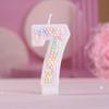 Macaron Colorful Ball 0-9 Creative Digital Birthday Decoration Candle