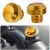 4pcs M10*1.25 CNC Motorcycle Side Mirror Hole Cap For Z125 Z400 Versys 650 FZ-07 MT-07 FZ-09 MT-09 CRF250L CB1000R SV650 KLR 650